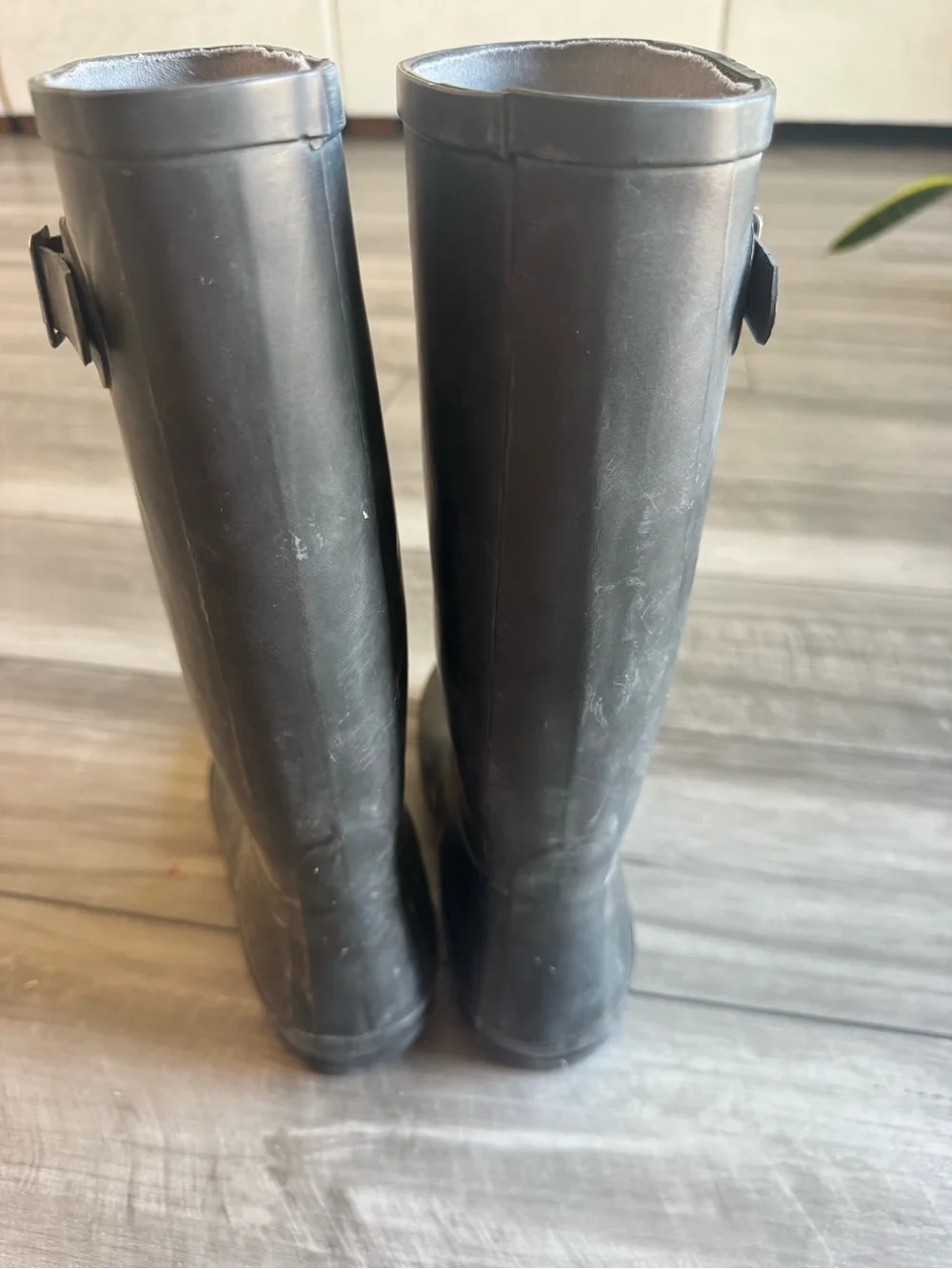 Nomad Black Tall Women's Waterproof Rain Boots